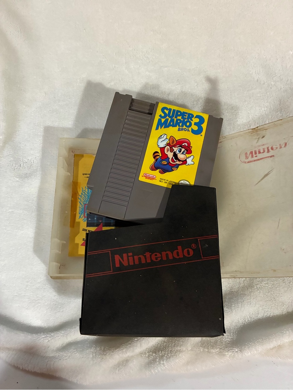 Nintendo Super Mario Bros. 3 with case , as is